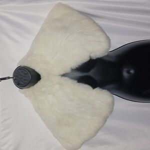 Vintage Genuine Real Fur Rabbit Shawl
